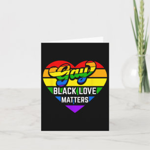 Tarjeta Lgbtq Se Resistió Al Primer Orgullo Gay Amor Negro