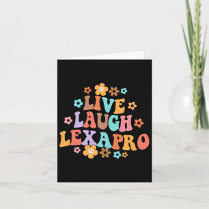 Tarjeta Lía en vivo Lexapro Groovy Terapia de Salud Mental