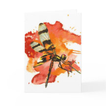 Libélula del banderín de Halloween