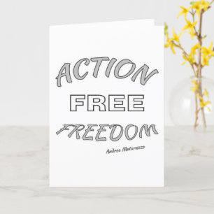 Tarjeta Libertad de acción
