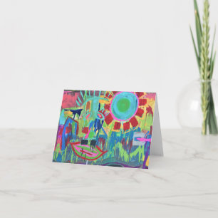 Tarjeta Liberty Blank Notecard
