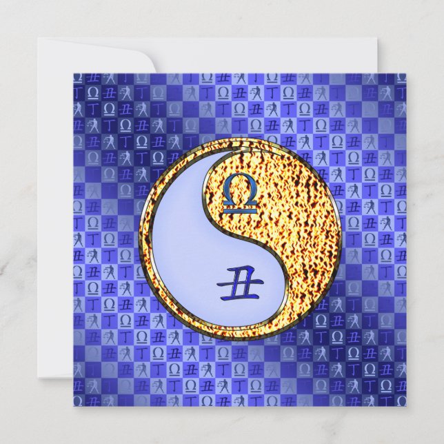 Tarjeta Libra & Buey de Fuego (Anverso)