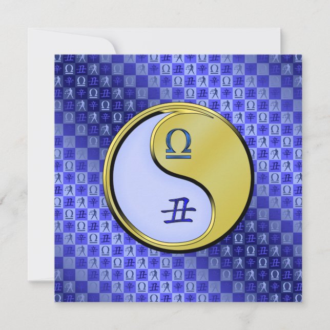 Tarjeta Libra & Buey de Metal (Anverso)