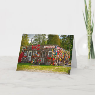 Tarjeta Libra de langosta