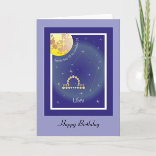 Tarjeta Libra Septiembre 24 a Octubre 23 Karte