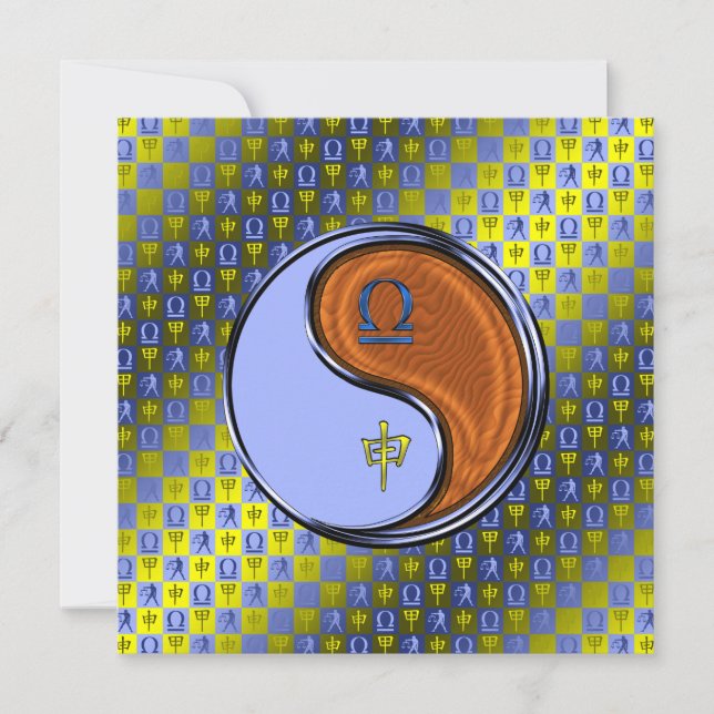 Tarjeta Libra & Wood Monkey (Anverso)