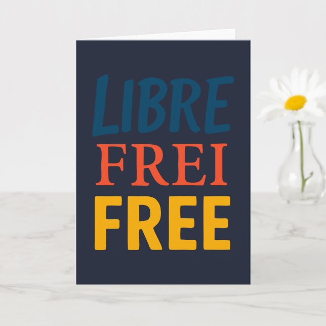 Tarjeta Libre (Planta pequeña)