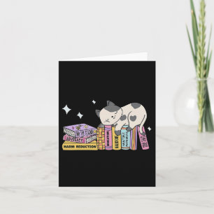 Tarjeta Libro Bonito Gato Reducción de Daños Salva Vidas S