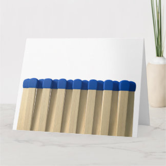Tarjeta Libro De Cerillas Abiertas
