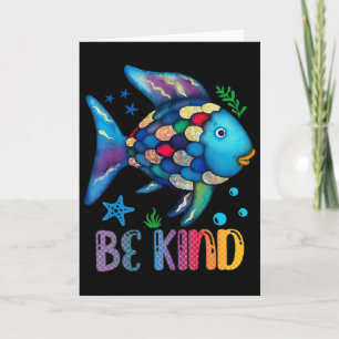 Tarjeta Libro de lectura para maestros de peces de escala 