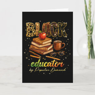 Tarjeta Libro de melanina Mes negro honrando el pasado ins