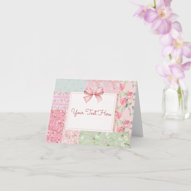 Tarjeta Libro de raspado de flores de época (Orquídea)