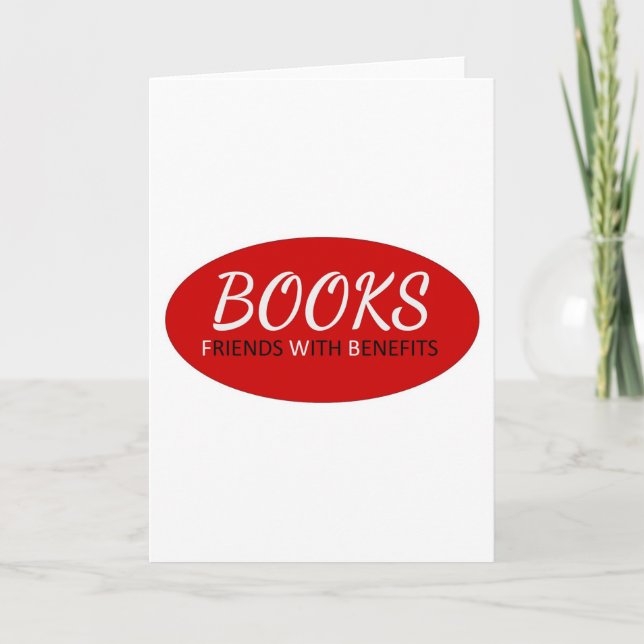 Tarjeta Libros - Amigos con beneficios (Anverso)