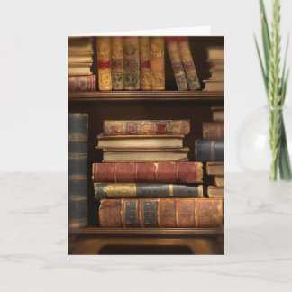 Tarjeta Libros antiguos