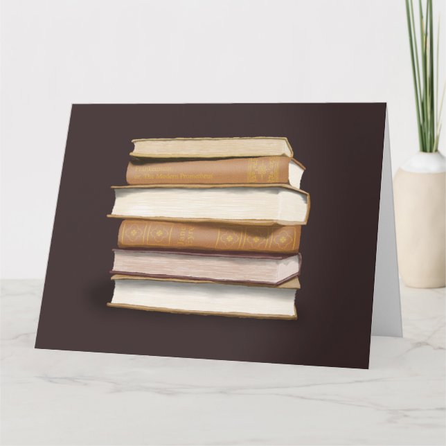 Tarjeta Libros antiguos de la Academia Oscura (Anverso)
