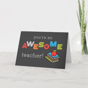 Tarjeta Libros por el Día de Apreciación General del Profe