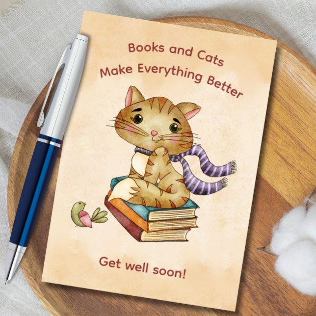 Tarjeta Libros y gatos se recuperan (Subido por el creador)