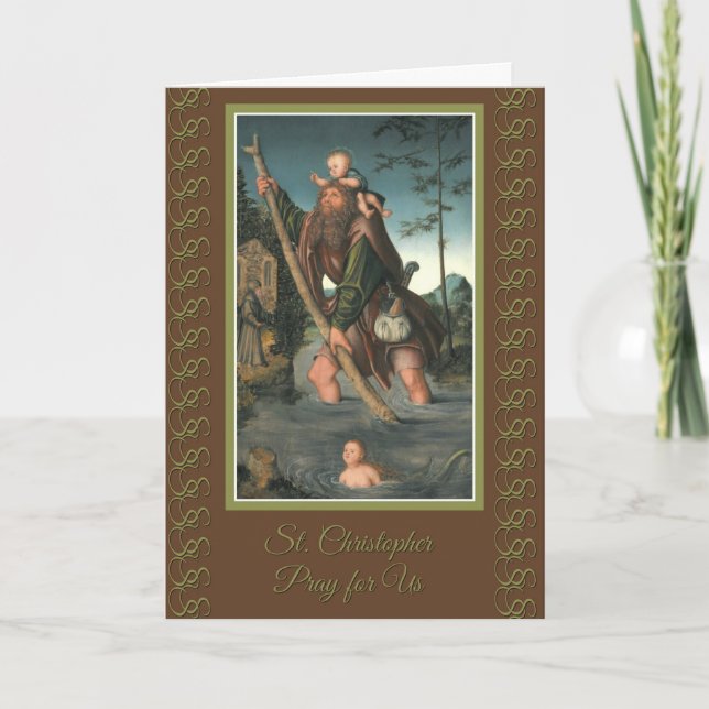 Tarjeta Licencia de prueba de St. Christopher & Christ Dri (Anverso)