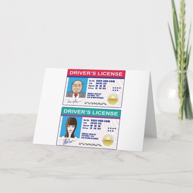 Tarjeta Licencia del conductor (Anverso)