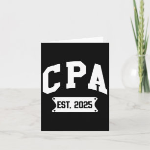 Tarjeta Licenciado en Contador Público por Cpa Est 2025