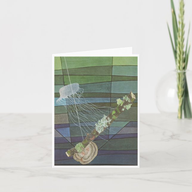 Tarjeta Lichen esa medusa - (Anverso)