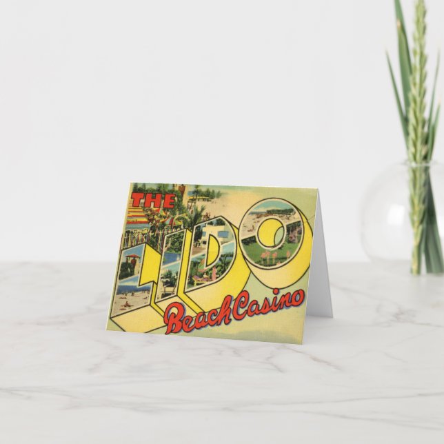 Tarjeta Lido Key Sarasota (Anverso)