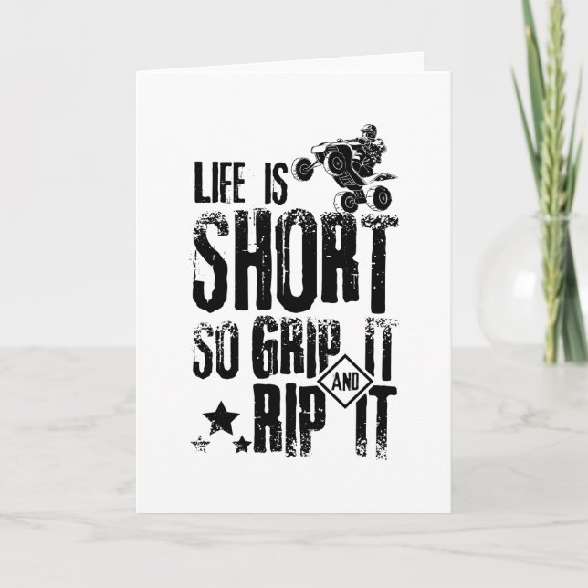 Tarjeta Life Atv Quad (Anverso)