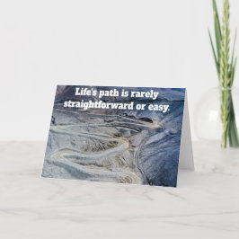 Tarjeta Life's path.