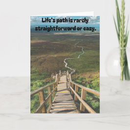 Tarjeta Life's path.