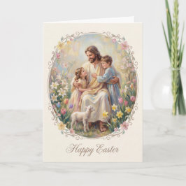 Tarjeta Lift Up Your Eyes Easter Card