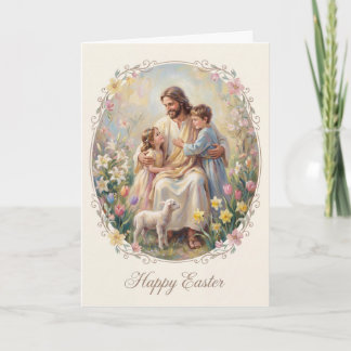 Tarjeta Lift Up Your Eyes Easter Card