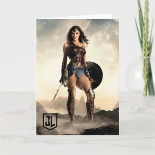 Tarjeta Liga de la Justicia   Mujer Maravilla En Battlefie