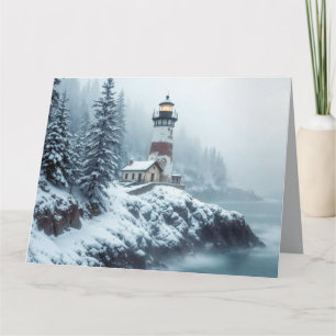 Tarjeta Lighthouse Ocean Sea Sea Nature Marine Costline Sn