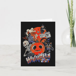 Tarjeta Lil Boo Halloween Noches De Horror Cada 3 De Octub