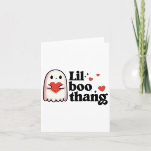 Tarjeta Lil Boo Thang San Valentín Corazones Lindos Fantas