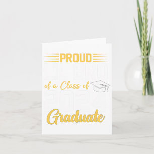 Tarjeta Lil Bro De Un Cl De Graduación Superior De 2024