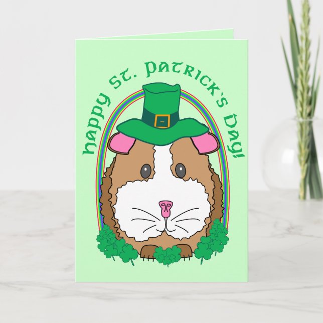 Tarjeta Lil Leprechaun Greetings (Anverso)