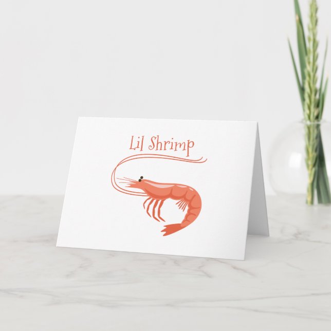 Tarjeta Lil Shrimp (Anverso)