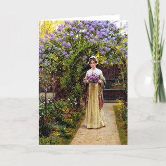 Tarjeta Lila de Edmand Blair Leighton