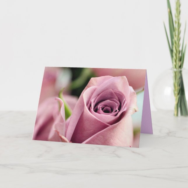 Tarjeta Lilac rosa (Anverso)