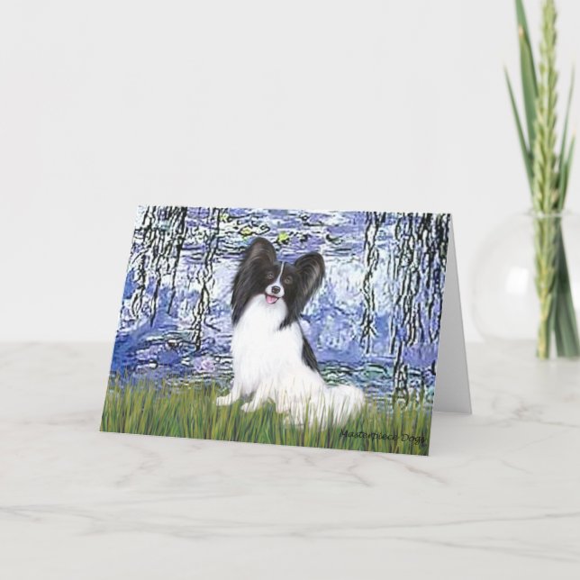 Tarjeta Lilies 6 - Papillon 1 (Anverso)