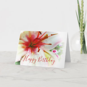 Tarjeta Lilios Suaves