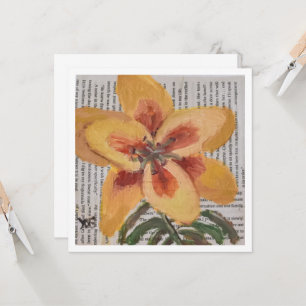 Tarjeta Lily con guiones