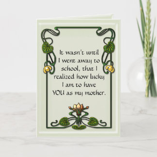 Tarjeta Lily de Nouveau (tarjeta del Día de la Madre)