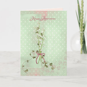 Tarjeta Lily del Aniversario del Valle