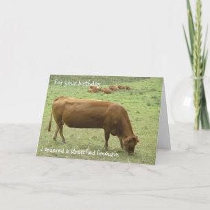 Tarjeta ¡Limo estirado!