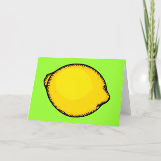 Tarjeta Limón grande