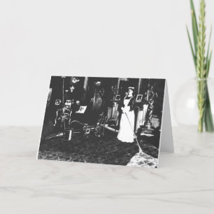 Tarjeta Limpiador de vacío en el trabajo