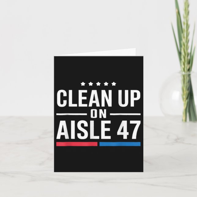 Tarjeta Limpieza De Aisle 47 (Anverso)