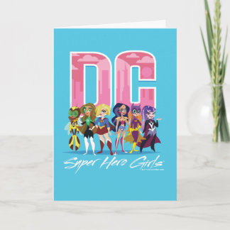 Tarjeta Linaje de Chicas Super Hero DC